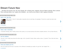 Tablet Screenshot of distantfuturenow.blogspot.com