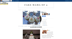 Desktop Screenshot of cakemamaof2.blogspot.com