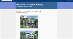 Desktop Screenshot of malaysiaproperty.blogspot.com