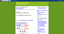 Desktop Screenshot of biologikubiologimu.blogspot.com