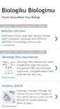 Mobile Screenshot of biologikubiologimu.blogspot.com