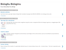 Tablet Screenshot of biologikubiologimu.blogspot.com