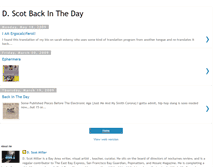 Tablet Screenshot of dscotbackintheday.blogspot.com