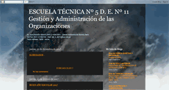 Desktop Screenshot of escuelatecnica5de11.blogspot.com