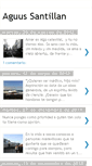 Mobile Screenshot of aguussantillan.blogspot.com