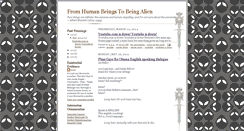 Desktop Screenshot of alienity.blogspot.com