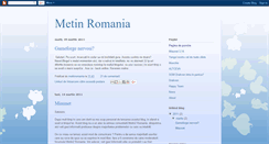 Desktop Screenshot of metinromania.blogspot.com