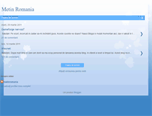 Tablet Screenshot of metinromania.blogspot.com