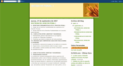 Desktop Screenshot of derechopenaluagrm.blogspot.com