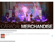 Tablet Screenshot of caracalmerch.blogspot.com