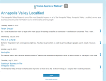 Tablet Screenshot of annapolis-valley.blogspot.com