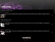 Tablet Screenshot of emocraze.blogspot.com
