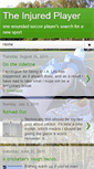 Mobile Screenshot of injuredplayer.blogspot.com