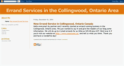 Desktop Screenshot of collingwooderrands.blogspot.com