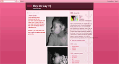 Desktop Screenshot of heyimcay.blogspot.com