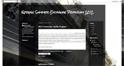 Desktop Screenshot of koreansp2012.blogspot.com