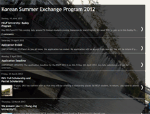Tablet Screenshot of koreansp2012.blogspot.com
