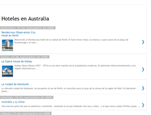 Tablet Screenshot of hoteles-australia.blogspot.com