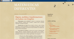 Desktop Screenshot of matematicasdiferentes-alba.blogspot.com