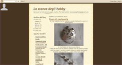 Desktop Screenshot of lastanzadeglihobby.blogspot.com