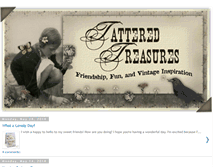 Tablet Screenshot of mytatteredtreasures.blogspot.com