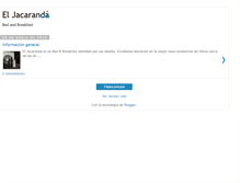 Tablet Screenshot of eljacarandabb.blogspot.com