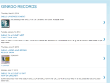 Tablet Screenshot of ginkgorecords.blogspot.com