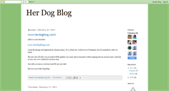 Desktop Screenshot of herdogblog.blogspot.com