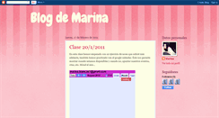 Desktop Screenshot of marinablanco01.blogspot.com