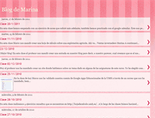 Tablet Screenshot of marinablanco01.blogspot.com