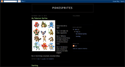 Desktop Screenshot of fakemonsprites.blogspot.com