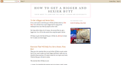 Desktop Screenshot of get-a-sexy-butt.blogspot.com