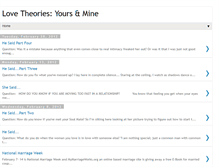 Tablet Screenshot of lovetheoriesyoursandmine.blogspot.com