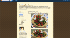 Desktop Screenshot of cookingforsuccess.blogspot.com