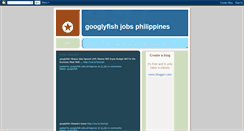 Desktop Screenshot of googlyfishphilippines.blogspot.com