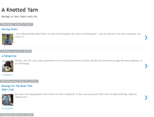 Tablet Screenshot of aknottedyarn.blogspot.com