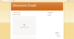 Desktop Screenshot of emaildirectorio.blogspot.com