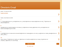 Tablet Screenshot of emaildirectorio.blogspot.com
