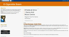 Desktop Screenshot of ecigarettescam.blogspot.com