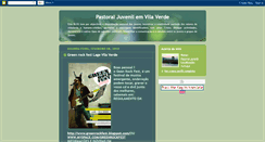 Desktop Screenshot of pastoraljuvenildevilaverde.blogspot.com