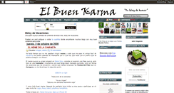 Desktop Screenshot of elbuenkarma.blogspot.com