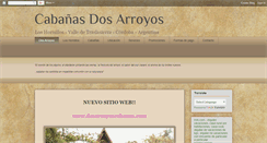 Desktop Screenshot of dosarroyoscabanas.blogspot.com