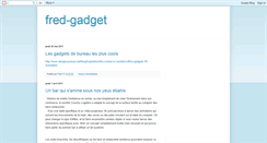 Desktop Screenshot of fred-gadget.blogspot.com