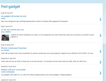 Tablet Screenshot of fred-gadget.blogspot.com