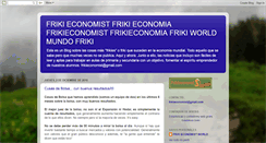 Desktop Screenshot of frikieconomist.blogspot.com