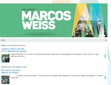 Tablet Screenshot of marcosweiss.blogspot.com