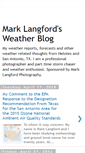 Mobile Screenshot of marklangfordweather.blogspot.com