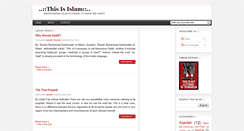 Desktop Screenshot of islam-basic.blogspot.com