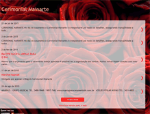 Tablet Screenshot of cerimonialmainarte.blogspot.com