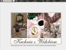 Tablet Screenshot of kuchnia-z-widokiem.blogspot.com
